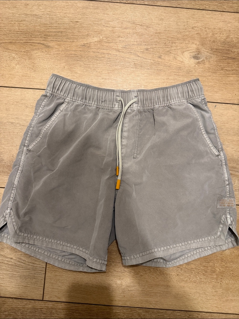 Marsh Wear Mens Khaki Drawstring Shorts